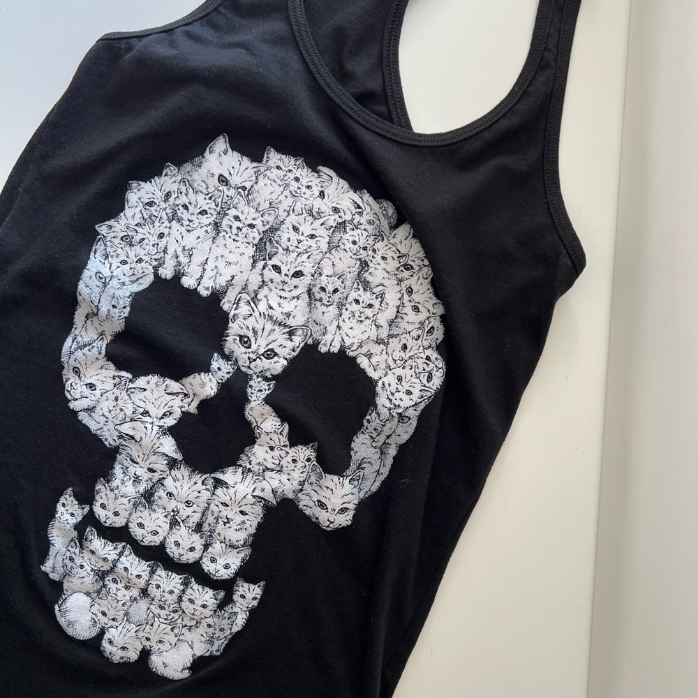 Cat Skull Tanktop